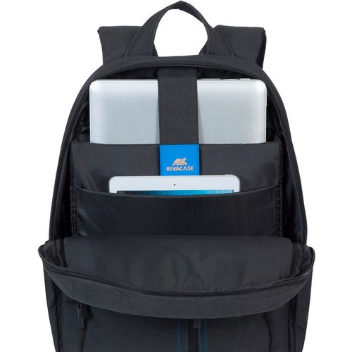 Ruksak RivaCase 15.6" Alpendorf 7560 Black laptop Canvas backpack slika 7
