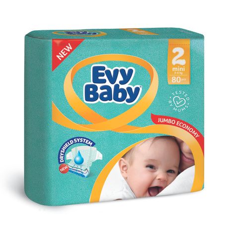 Evy Baby Jednokratne pelene Jumbo slika 1