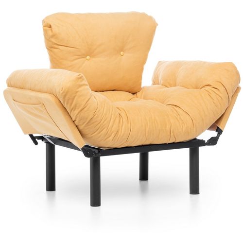 Atelier Del Sofa Fotelja, Senf, Nitta Single - Mustard slika 4