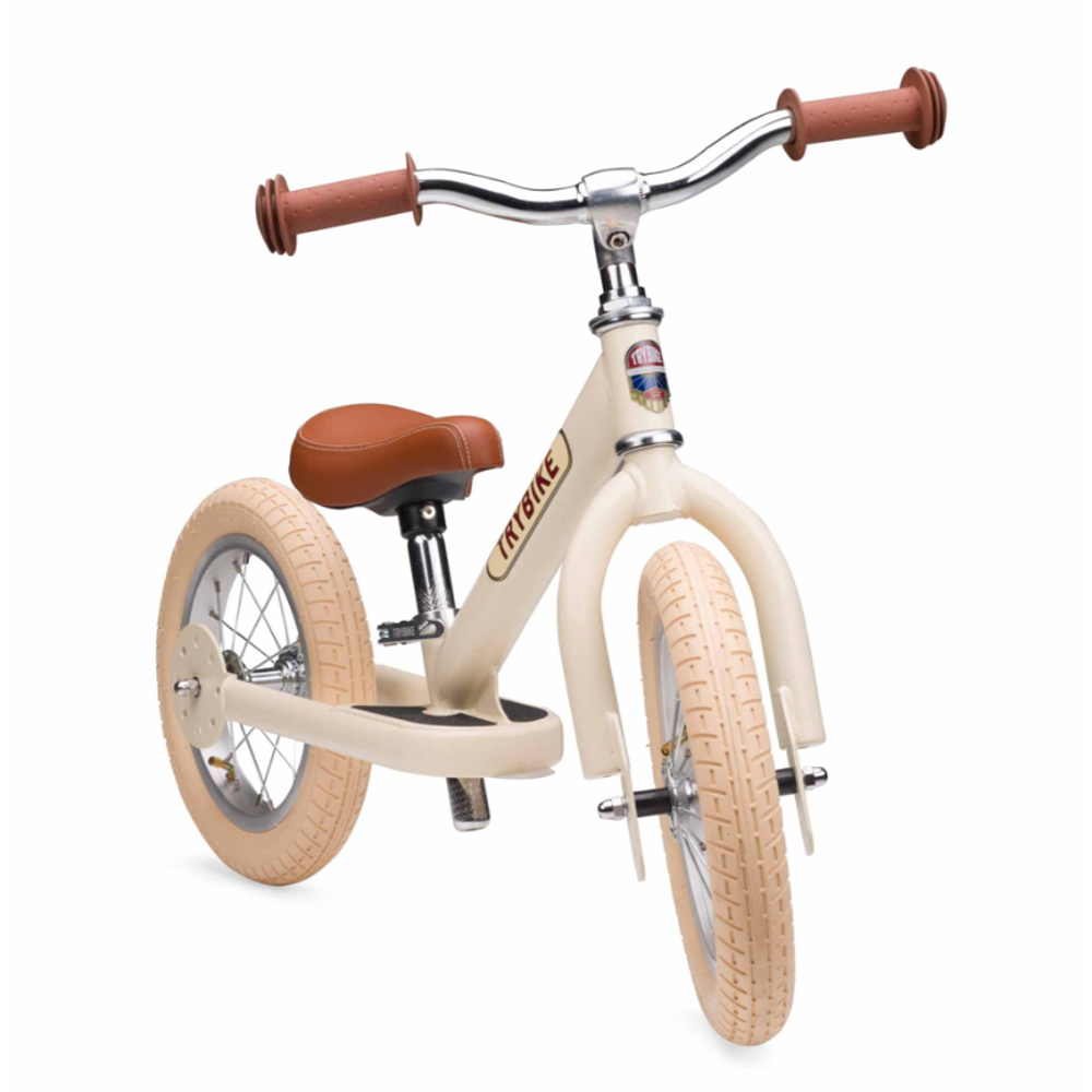 TRYBIKE Balans bicikl 2u1 Steel, Vintage Cream Matt slika 5