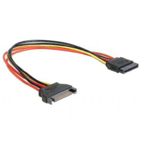 CC-SATAMF-01 Gembird SATA power extention cable, 0.3 m slika 1