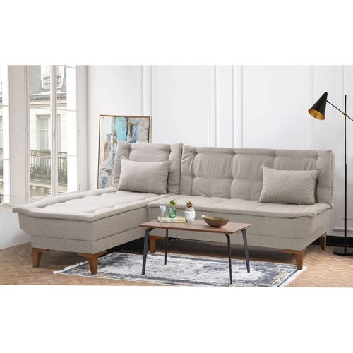 Atelier Del Sofa Kutna garnitura, Santo Left - Cream slika 1