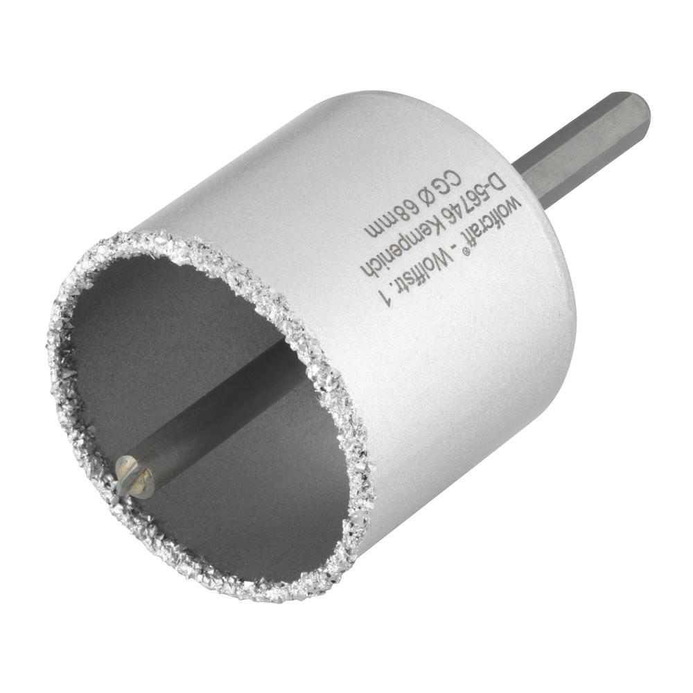 Wolfcraft Kruna Za Bušenje HM Sa Svrdlom Za Centriranje fi 68/55mm Prihvat 6-STR - 3896000 slika 1