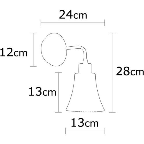 Opviq Zidna lampa, 525NOR3102 slika 4