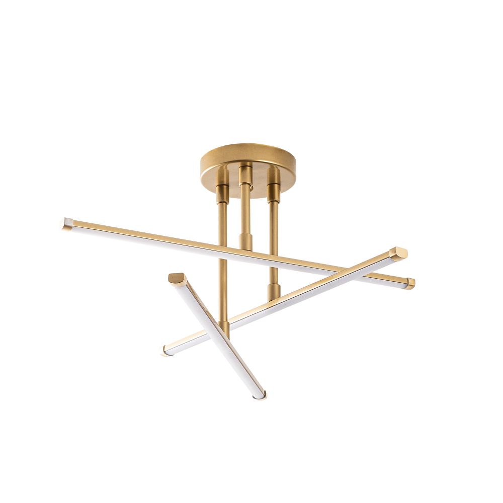 Luster Ledflower-13650 Gold slika 7