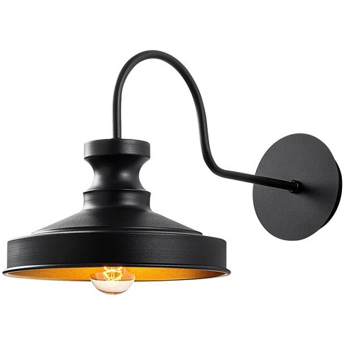 Opviq Zidna lampa BOAT crna, metal, 22 x 42 cm, visina 23 cm, E27 40 W, Berceste - 182BLACK-A slika 1