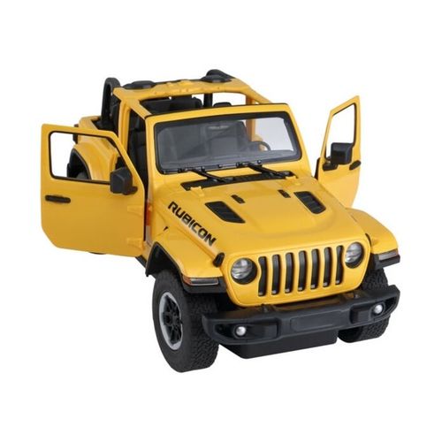 Licencirani auto na daljinsko upravljanje Jeep Wrangler Rubicon 1:14 Rastar - žuti slika 3