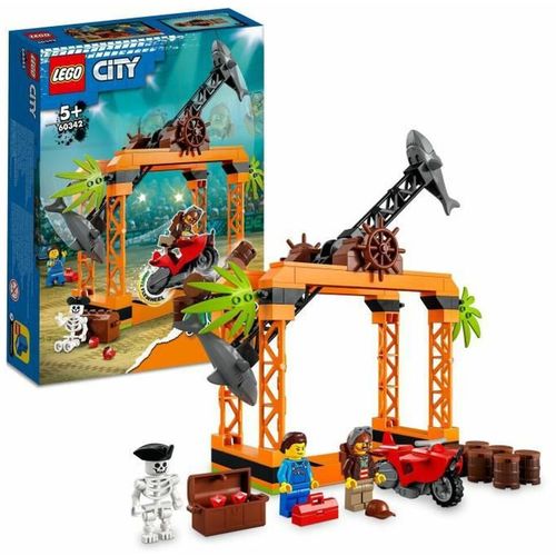 Playset Lego 60342 City Stuntz Stunt Challenge: Shark Attack (122 Dijelovi) slika 1