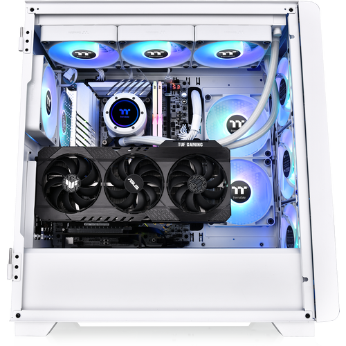 Thermaltake kućište S250 TG ARGB SNOW slika 3