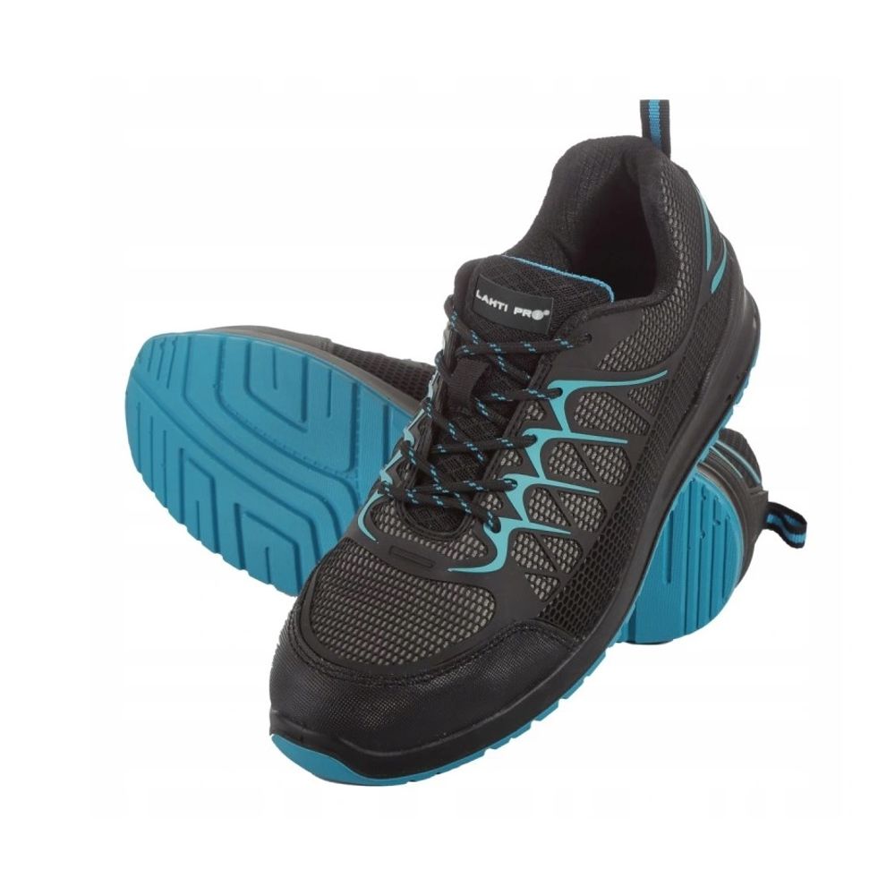 KPU OBUĆE / MESH BLACK-BLUE S1 SRC" "45"  L3042245 slika 1