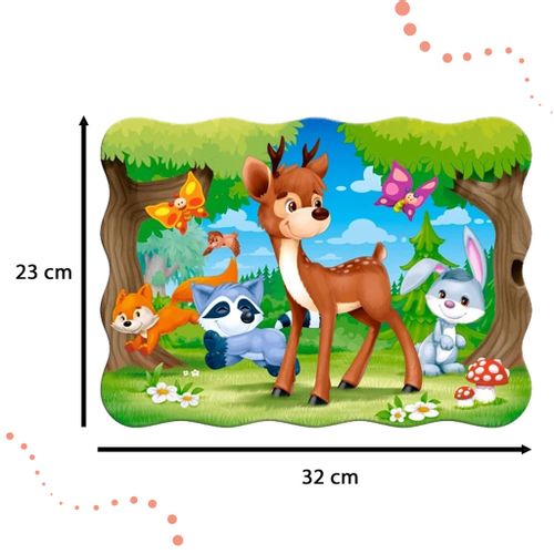 Castorland puzzle jelen i prijatelji slika 3