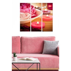 Dekorativna MDF Slika u Boji (Set od 3 Komada) - MDF10346662