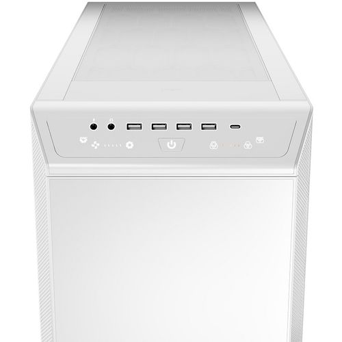 be quiet! BGW51 DARK BASE PRO 901 White, MB compatibility: E-ATX / XL-ATX / ATX / M-ATX / Mini-ITX, Three pre-installed be quiet! Silent Wings 4 140mm PWM fans, Ready for water cooling radiators up to 420mm slika 6