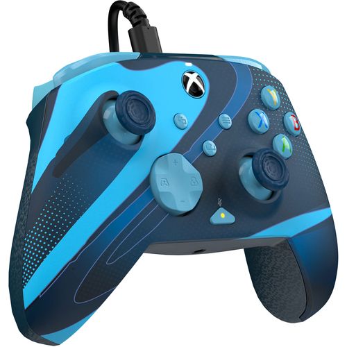 PDP XBOX WIRED CONTROLLER REMATCH - BLUE TIDE GLOW IN THE DARK slika 10
