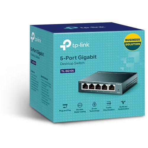 Switch TP-LINK TL-SG105 Gigabit 10/100/1000Mbps metal slika 2