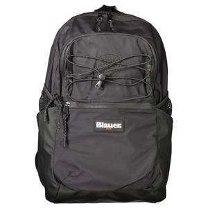 BLAUER MEN'S BLACK BACKPACK