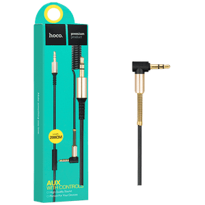 hoco. Audio kabl 3.5 mm sa mikrofonom, dužina 2.0 metra - UPA02 Spring Audio AUX MIC