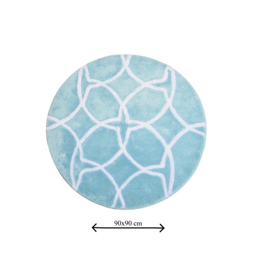 Bonne - Blue (90) Multicolor Acrylic Bathmat slika 3