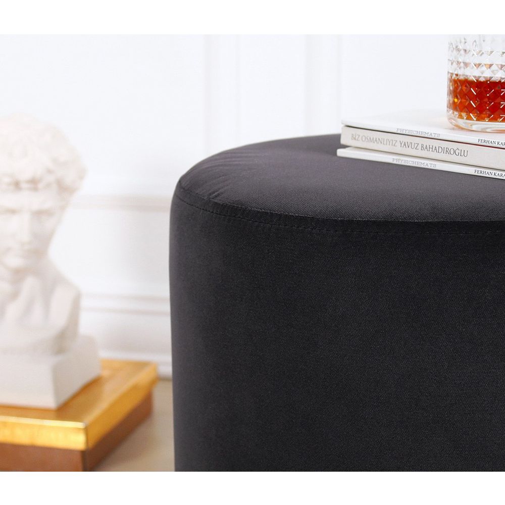 Pouffe Memfis - Tamno Siva slika 4
