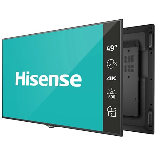 Hisense digital signage display 49BM66AE 49'' / 4K / 500 nits / 60 Hz / (24h / 7 dana) slika 1