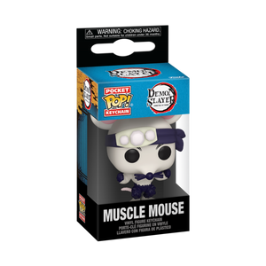 FUNKO POP KEYCHAIN: DEMON SLAYER - MUSCLE MOUSE