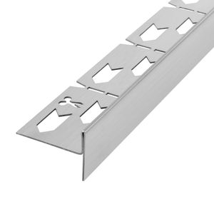 Letva za tuš kabinu 100 cm brush nickel
