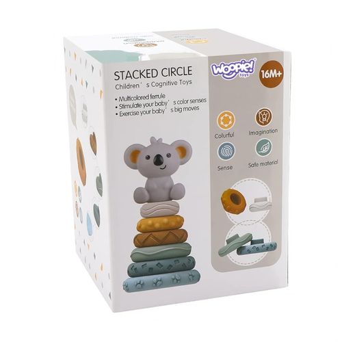 Woopie set: Edukativna piramida Koala 2u1  slika 6