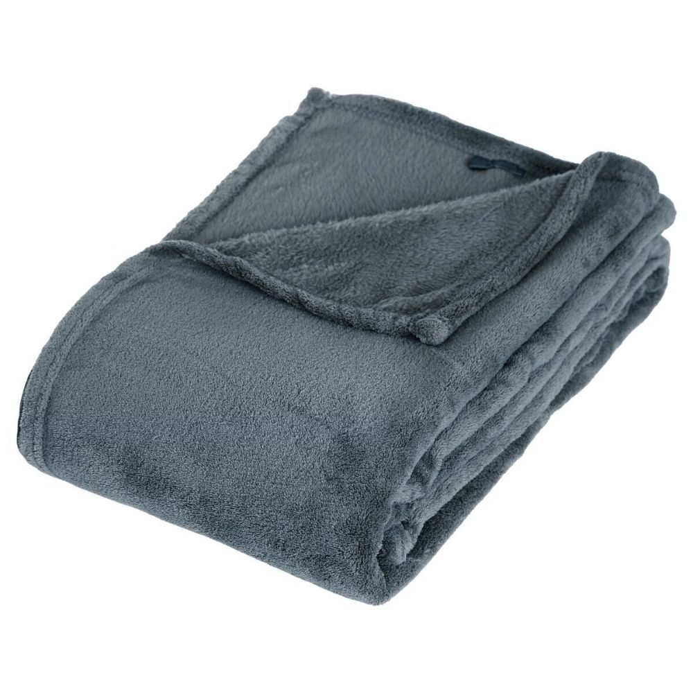 Atmosphera deka 150x125cm mikrofiber plava slika 1