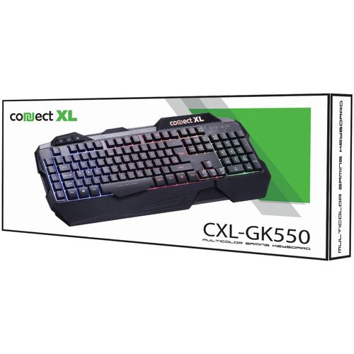 Connect XL Tastatura, multimedijalna sa pozadinskim osvetljenjem - CXL-GK550 slika 2
