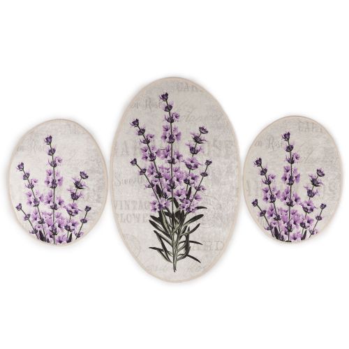 Lavender Multicolor Bathmat Set (3 Pieces) slika 3