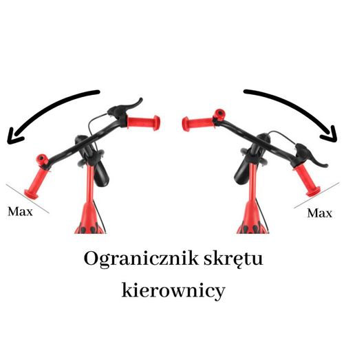 Milly Mally bicikl guralica Dragon s kočnicom plavo - narančasti slika 3