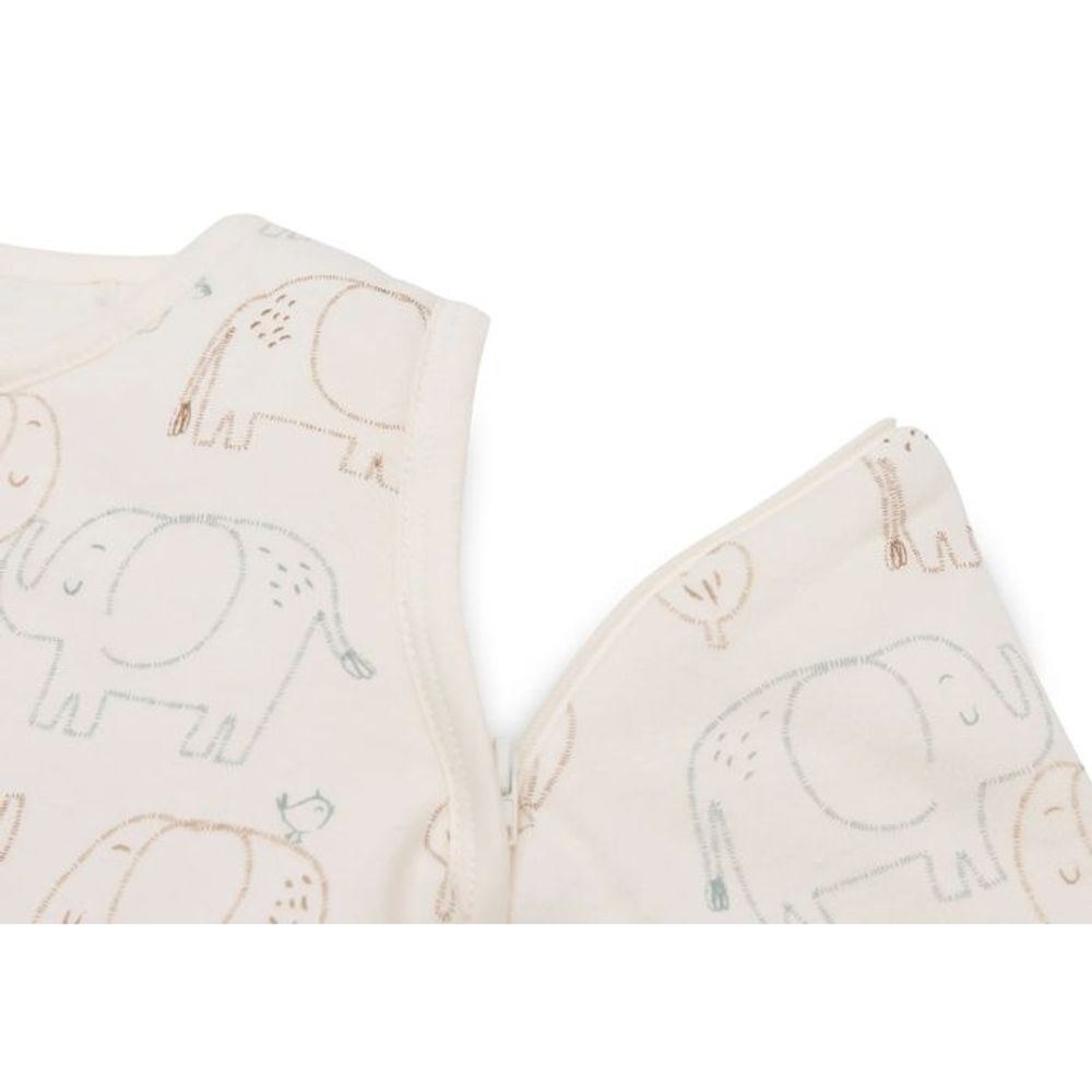 Jollein Vreća za spavanje sa odvojivim rukavima Elephant Tales 90cm slika 3