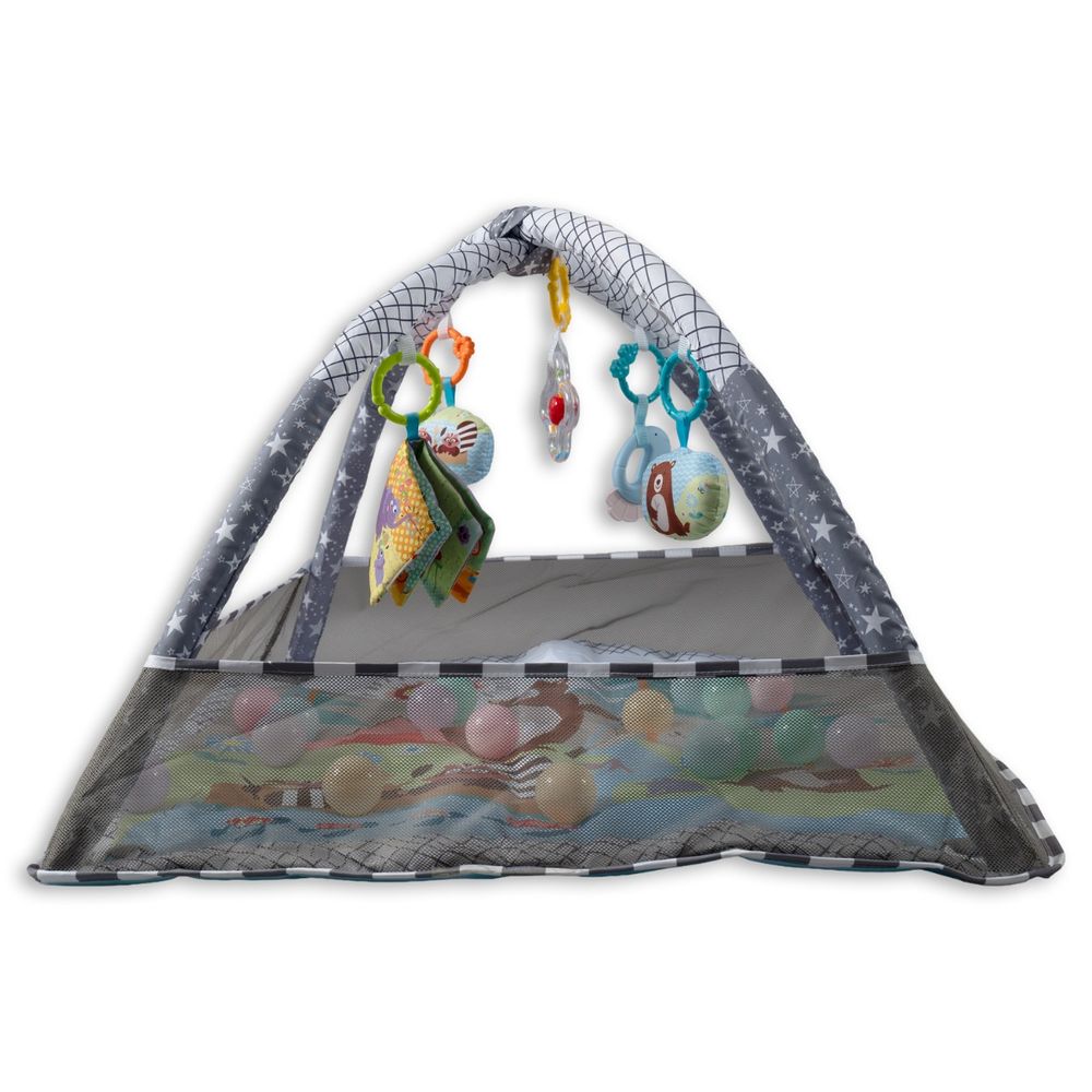 Bertonne edukativna podloga s lopticama Activity Mat - Šarena slika 3