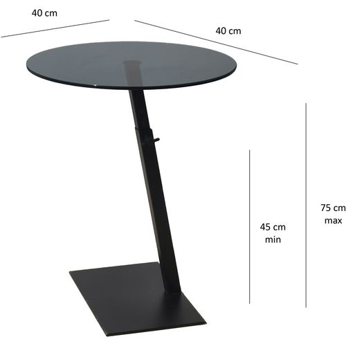 Fume - Black Black Coffee Table slika 7