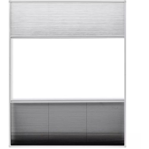 Zaslon Protiv Insekata za Prozore Aluminijski 80x100 cm sa Sjenilom slika 32