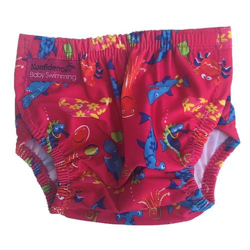 Konfidence pelena za vodu za bebe Aquanappies Sea Friends Pink slika 1