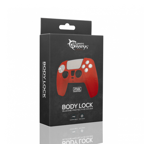 White Shark WS PS5 541 BODY LOCK Red, Silicon Case slika 4