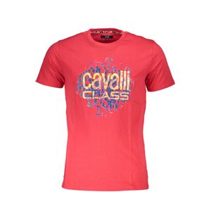 CAVALLI CLASS T-SHIRT SHORT SLEEVE MAN RED