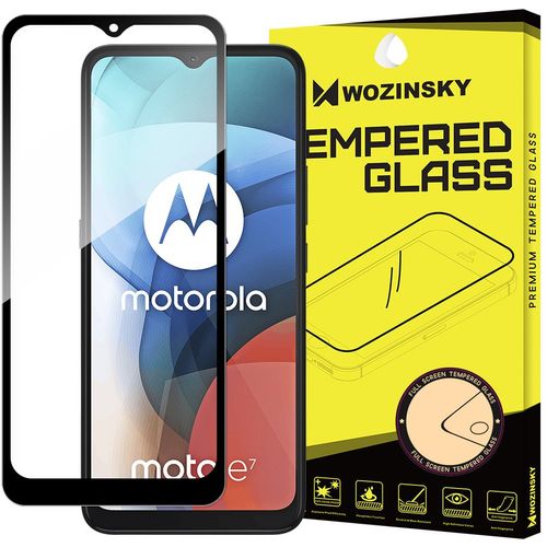 Kaljeno staklo sa okvirom za Motorola Moto E7 slika 1