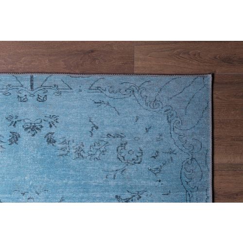 Dorian Chenille - Blue AL 39 Multicolor Hall Carpet (75 x 150) slika 3