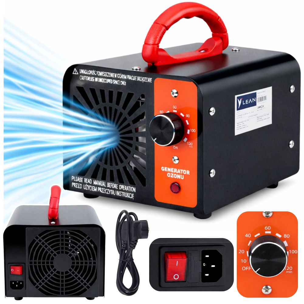 Generator ozona LEAN Ozonator 155W 60000mg Timer 120 min slika 1