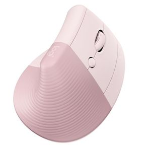 LOGITECH Lift Vertical Ergonomic Wireless miš roze
