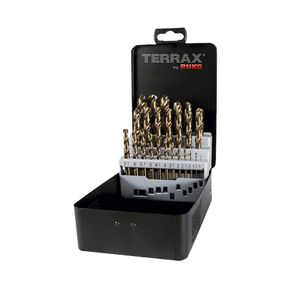 Svrdla spiralna za metal HSSE-Co TERRAX kobalt 1-13/25 dijelova