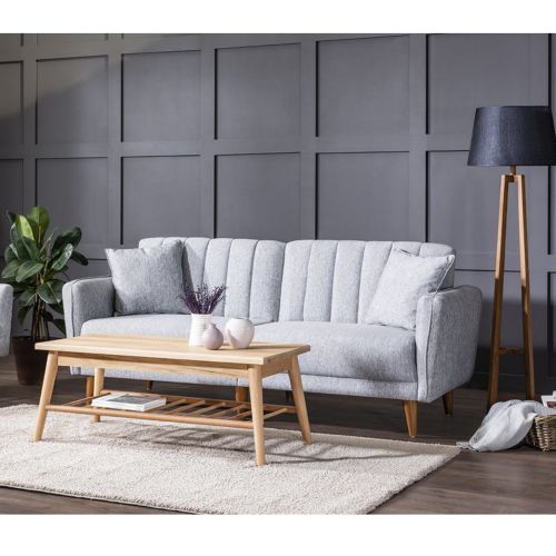 Atelier Del Sofa Aqua-Grey Trosed na Razvlačenje slika 3