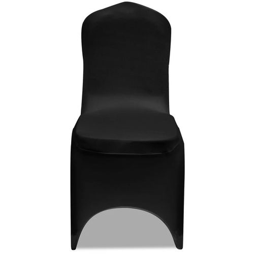 Rastezljiva navlaka za stolice 4 kom Crna boja slika 10