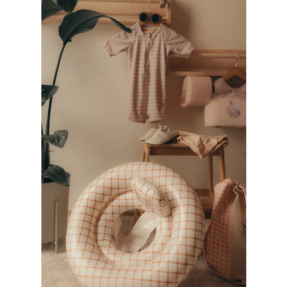 Mrs Ertha Šlauf sa sjedalicom za bebe Organic Squares - 60cm  slika 2