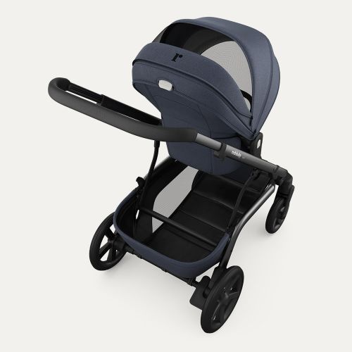 REDSBABY NUVO Twin dječja kolica 2u1 Gun Metal, Blue Slate B slika 12