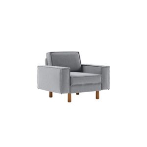 Sofa za Jednu Osobu Sparrow 1 - boje: siva magla orah