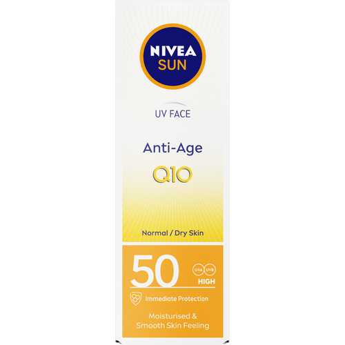 NIVEA SUN Q10 Anti-age & Anti-pigments krema za zaštitu lica SPF50, 50ml  slika 1
