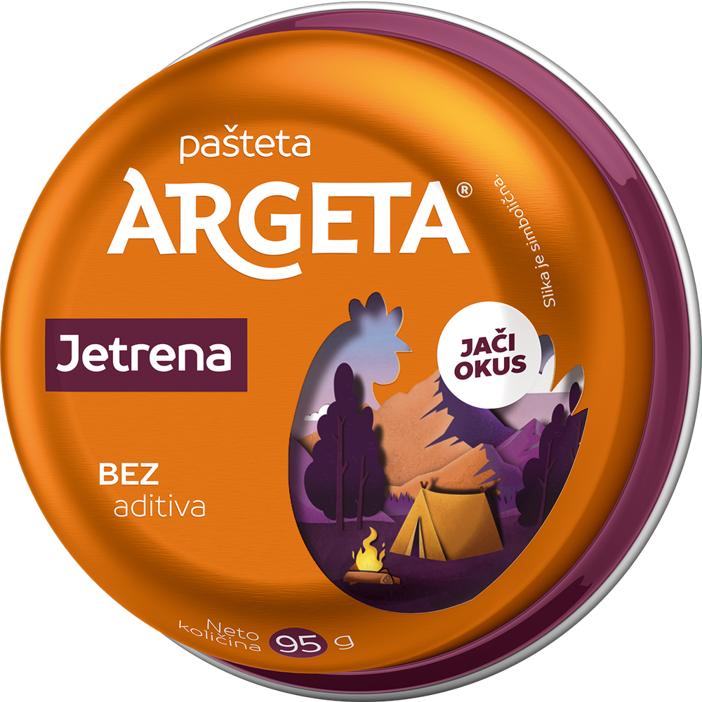 Argeta Jetrena pašteta 95G slika 1